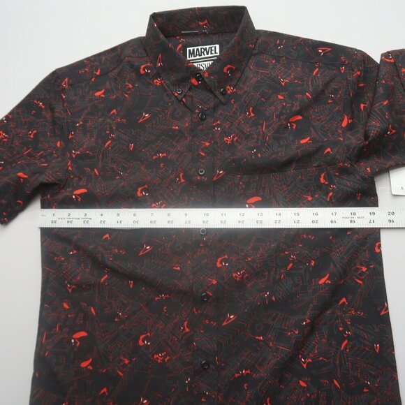 RSVLTS Marvel Shirt Men’s Small Miles Morales City Slinger After Dark NWT - Picture 8 of 8